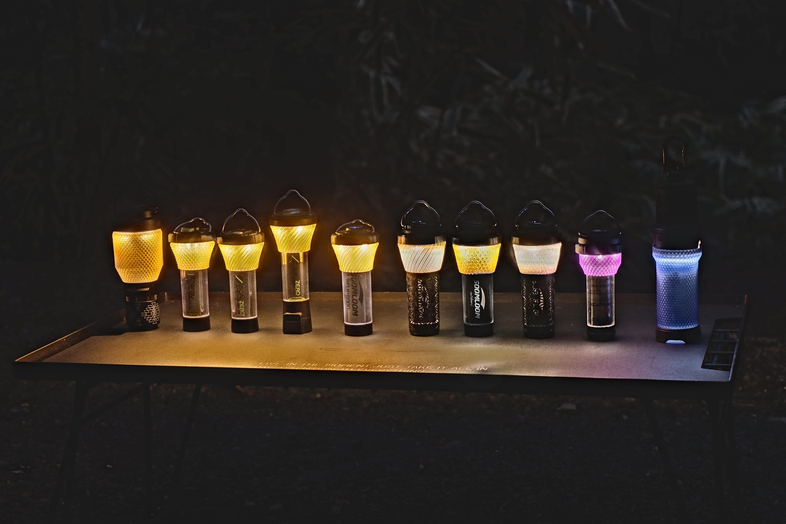 様々なLEDランタンの専用グローブの開発